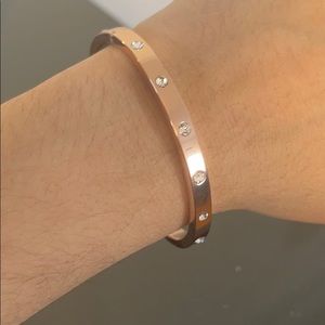 Kate Spade Rose Gold Bracelet